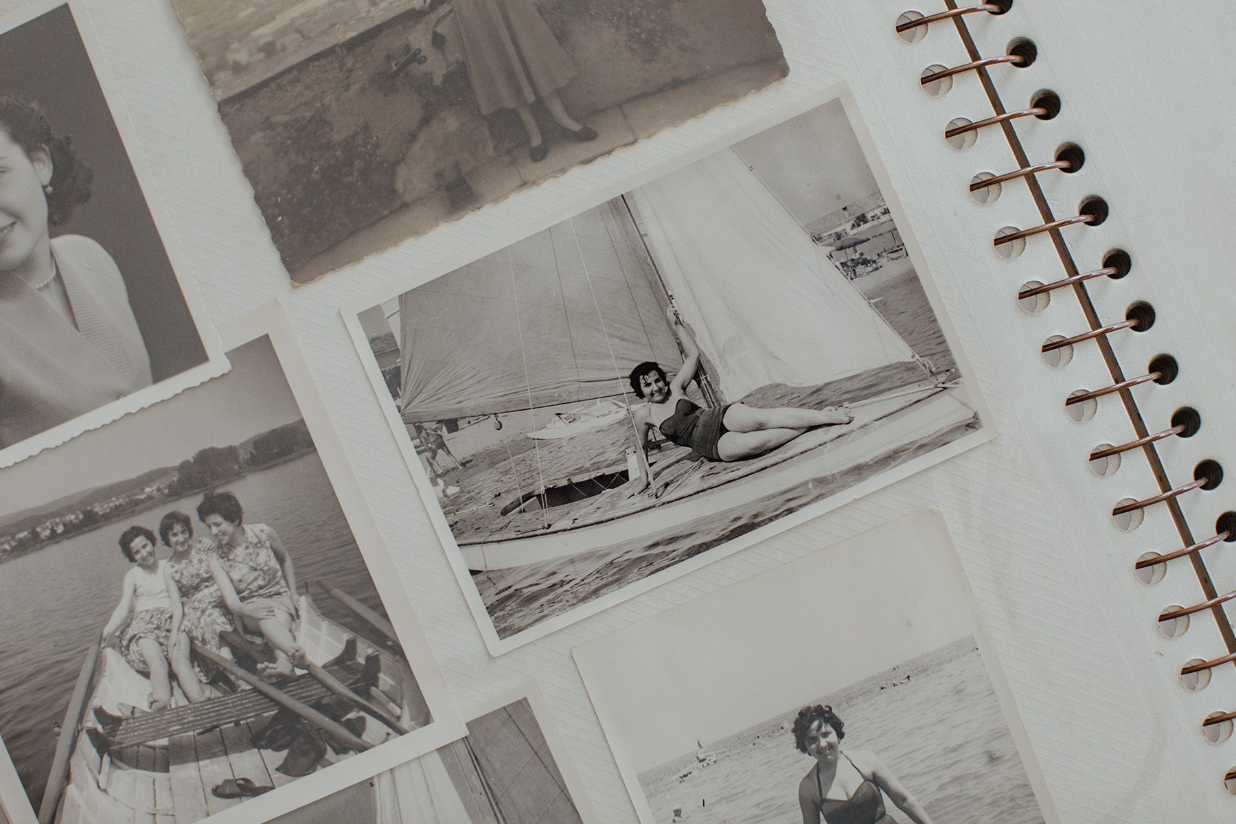 Maria as a young woman in her twenties.
