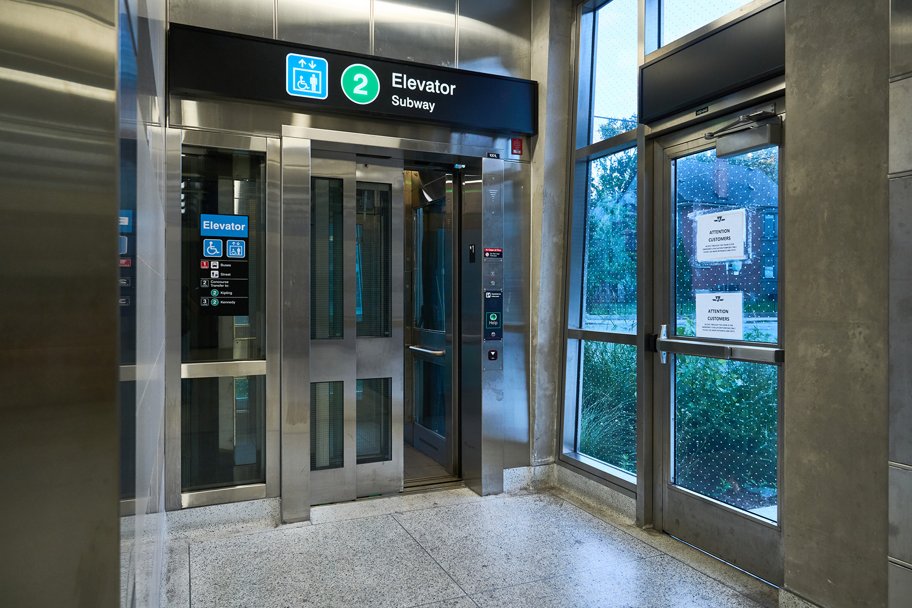 Construction on the Elevator at Greenwood Station began in December 2021 and was finally completed February 2026.