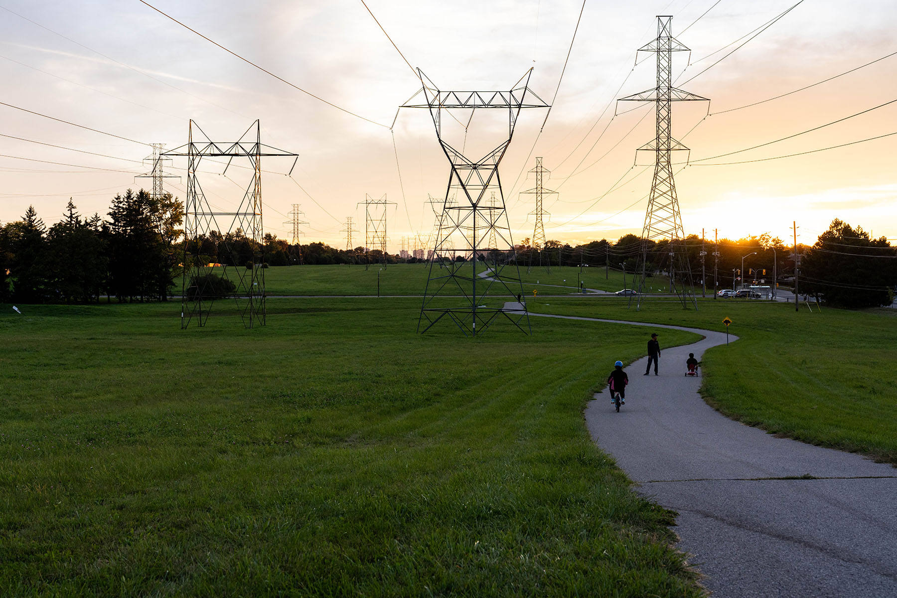 Hydro fields stretch across Ward 23 Scarborough North from east to west.