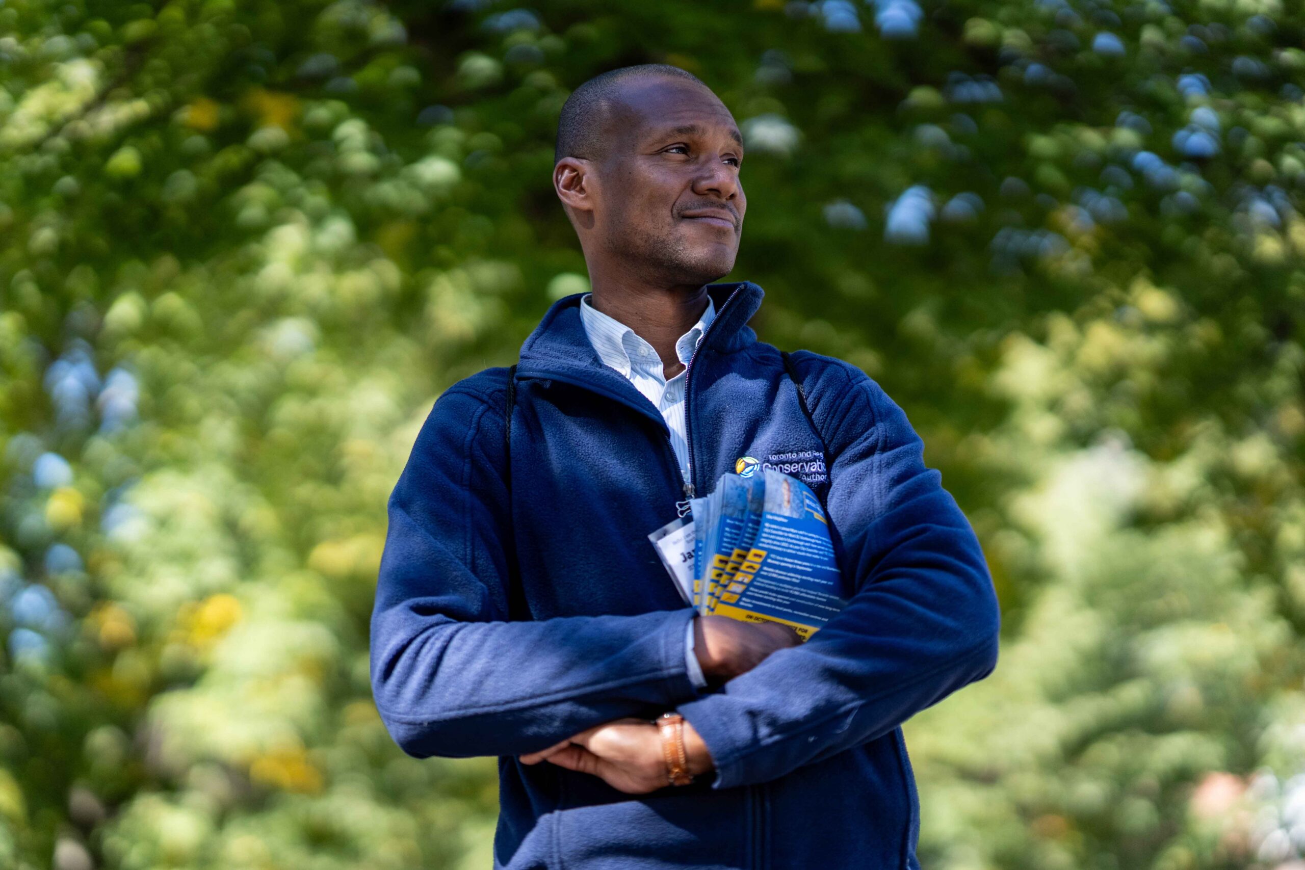 Councillor Jamaal Myers is seeking re-election in Scarborough North.